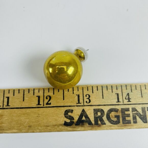 110 Vintage Mercury Glass Feather Tree Mini Christmas Ornament Balls  1/2"-7/8" - Picture 2 of 12